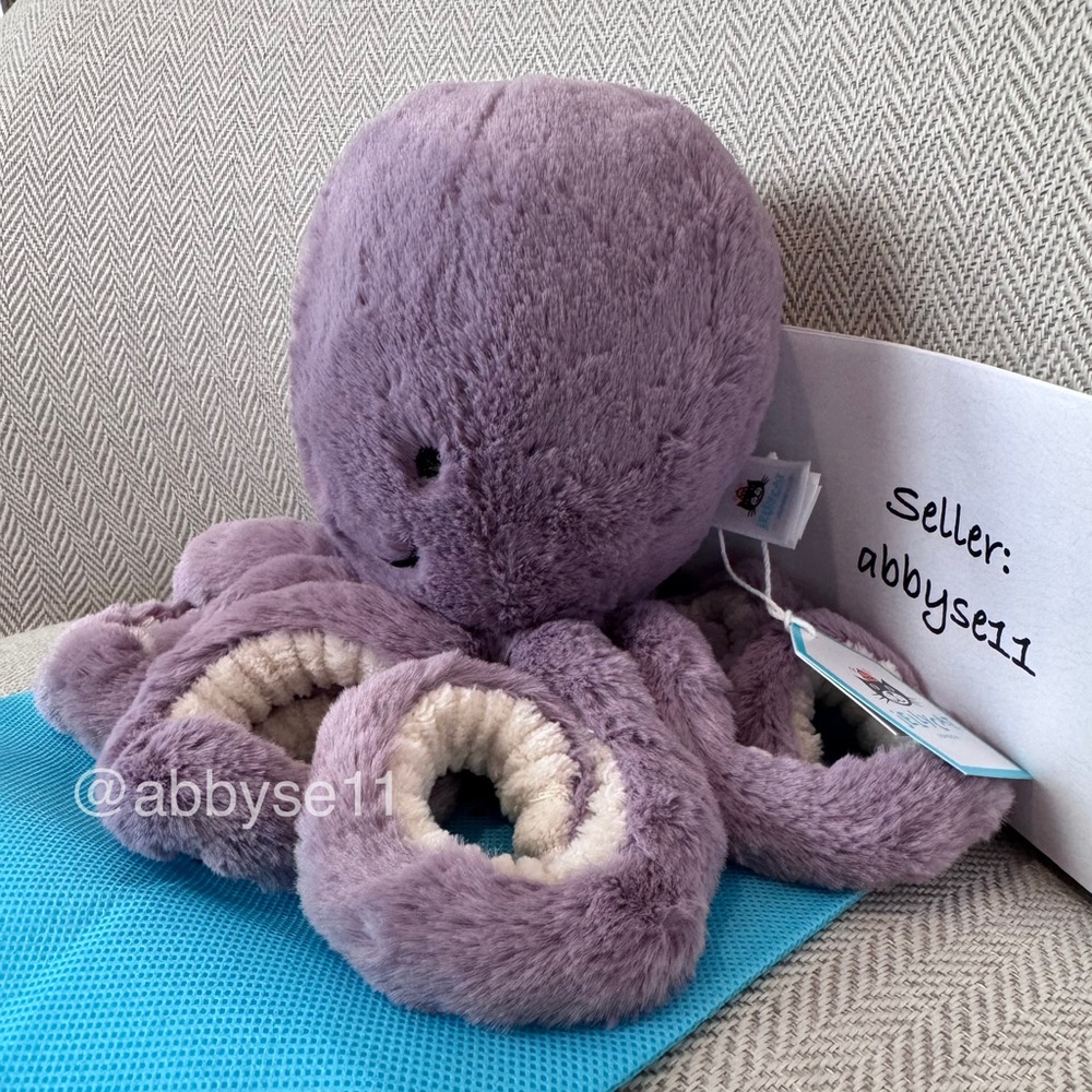 Jellycat Maya Octopus - Little - Authentic - Brand New With Tags - Fast Ship - Picture 2 of 7